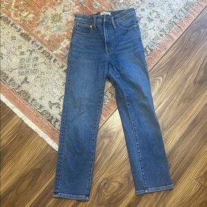 Madewell Perfect Vintage Jean 25p Womens straight leg